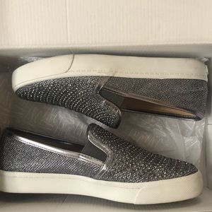 INC Rhinestone/Glitter Slip on Sneaker